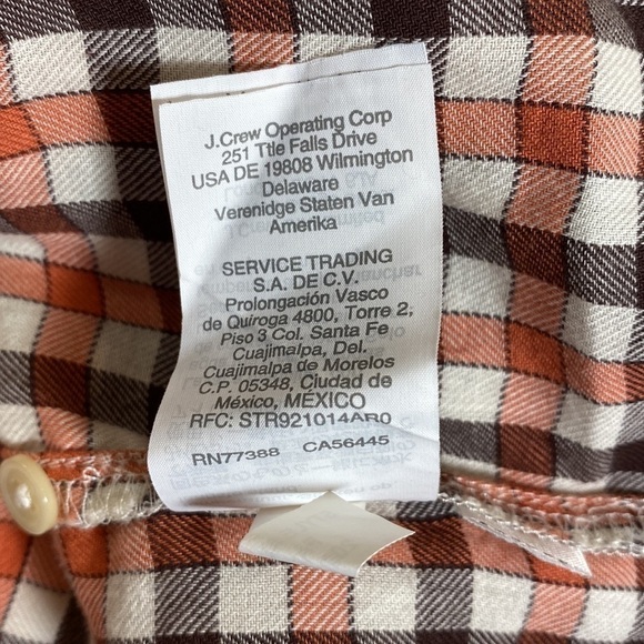 MADEWELL Meadow Shirt in Check Size XXS - Picture 8 of 11